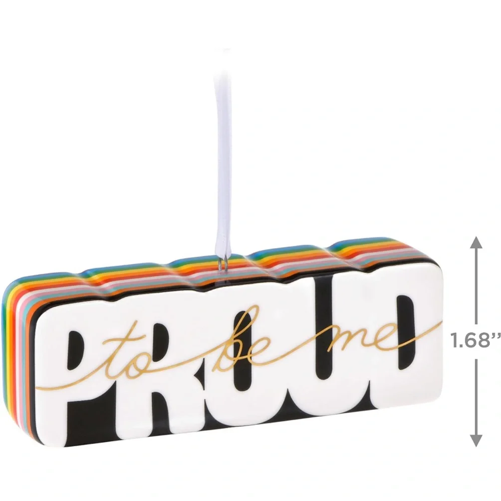 NIB Hallmark “Proud” Keepsake Ornament